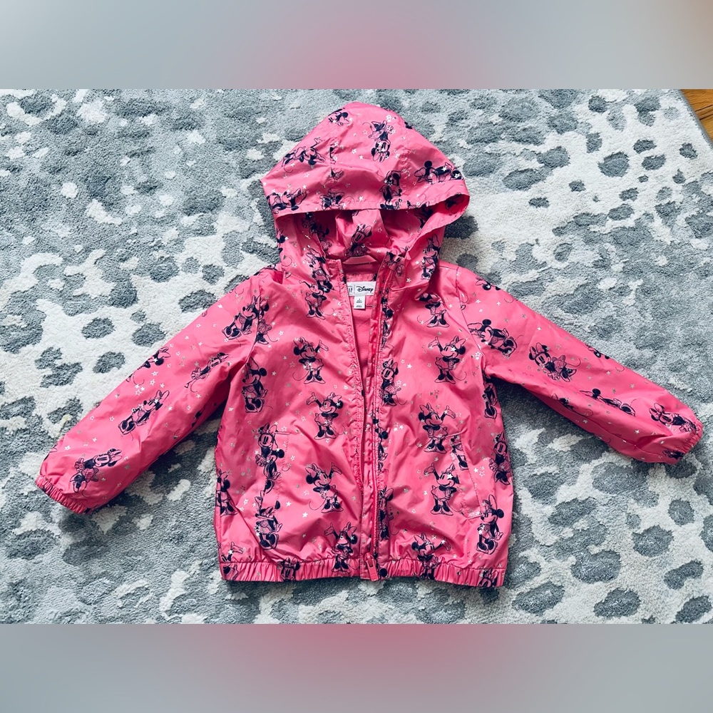 Gap Disney Minnie Mouse rain/wind jacket
